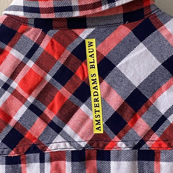 Scotch & Soda Boys Plaid Shirt Size Regular (PRE-LOVED) - Picture 7 of 8